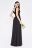 Beautiful In Black Bridesmaid Gown
