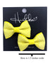 Yellow Polka Dot Bow Tie Earrings