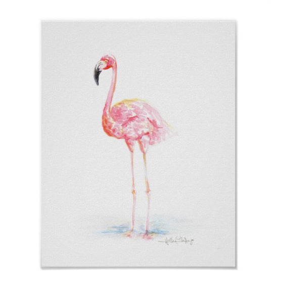 Flamingo Sensation Print 11x14