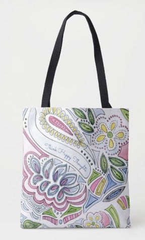 Frenchy Paisley Tote